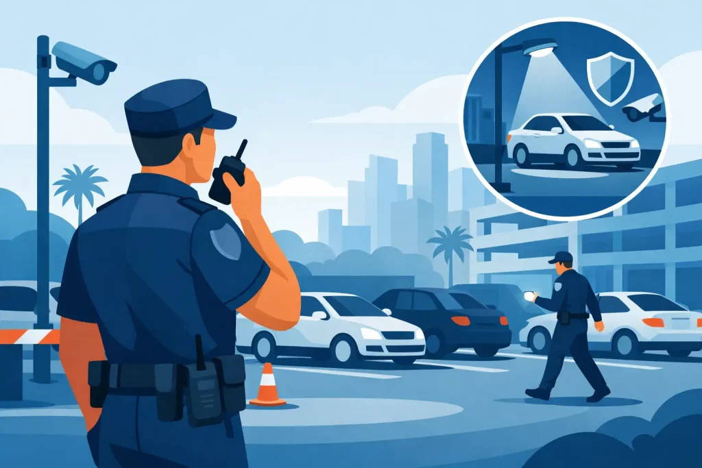 Why Parking Lot Security Guard Services Matter