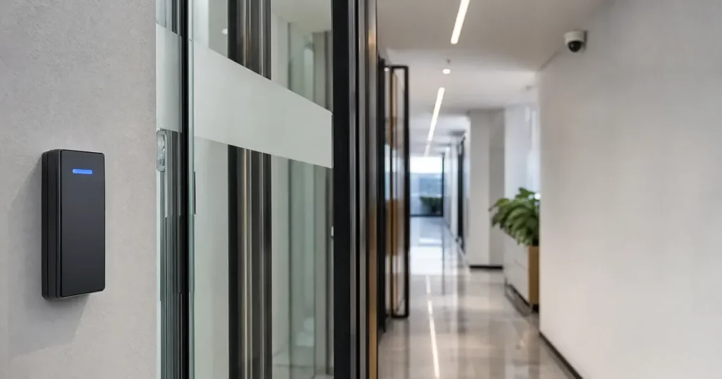 Office workplace security precautions access control and safety measures
