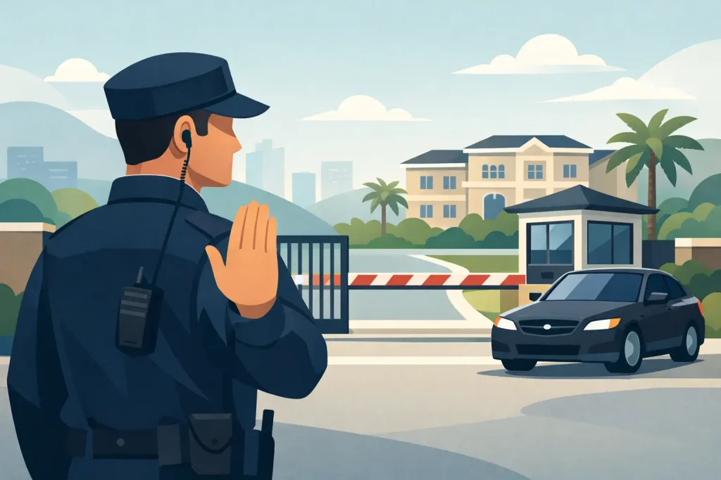 What Does a Gate Guard Do for Your Property?